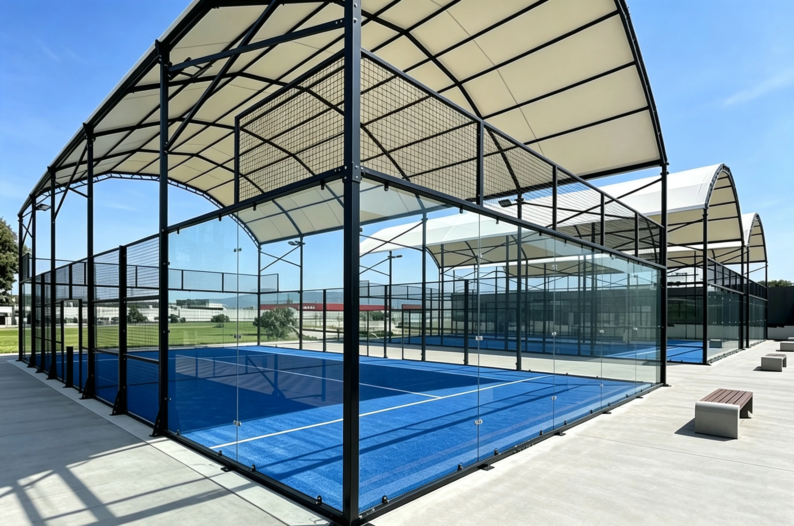 Outdoor Padel Court Solution for Sports Facilities in Indonesia