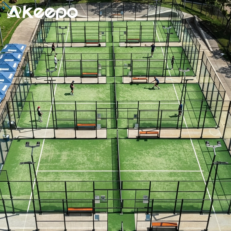 Classic Padel Court Manufacturer | Durable Outdoor Padel Court for Commercial Projects 